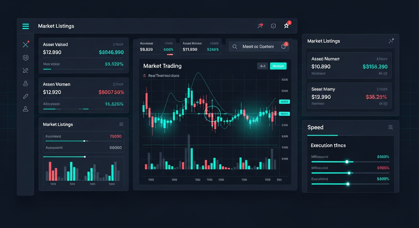 Sniper Bot Dashboard — Real-time market sniping interface showing live targets and execution logs